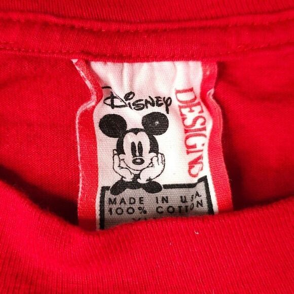 Vintage Mickey Mouse T Shirt Mens Size XL 90s Disneyland Walt Disney Made In USA - Picture 4 of 5
